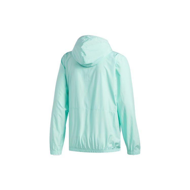 Adidas Originals Trefoil Casual Sport Half-Zip Hooded Jacket Men Tops Mint-Green DV0594