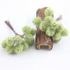 6PCS/Bundle Wreath Home Decor Xmas Ornament Artificial Flowers Faux Grass Simulation Plants Pine