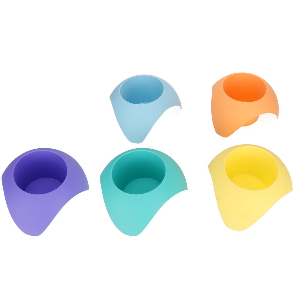 5Pcs Beach Cup Holder Multifunctional Portable Beach Sand Coasters for Beverage Phone Sunglass Key