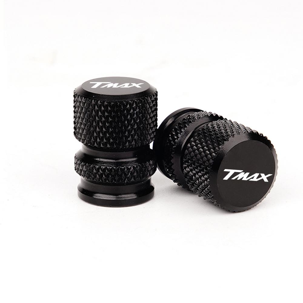 For YAMAHA TMAX 560 530 TMAX530 SX DX TMAX560 TECH MAX Motorcycle CNC Tire Valve Caps Decorative Covers Front Axle Plate T-MAX