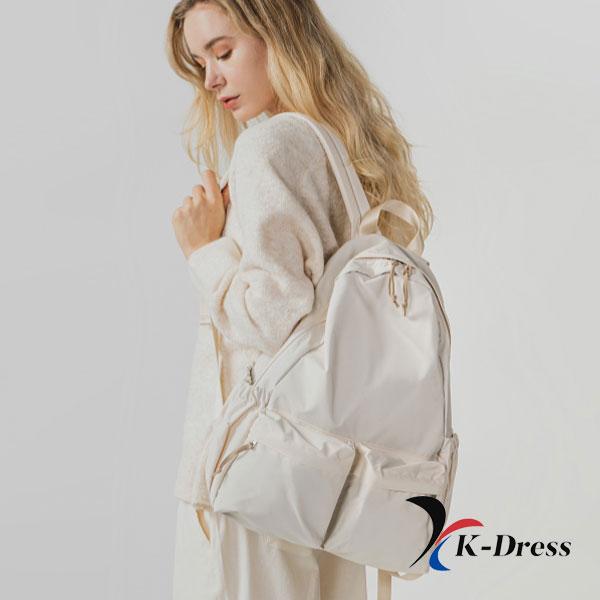 Mochila de viaje unisex BEIPRIL Liner Ivory Daily para estudiantes y profesionales.