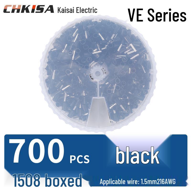 Tubular Wiring Terminal Crimper with Storage Box for Quick Cold-Pressed Wire Terminals