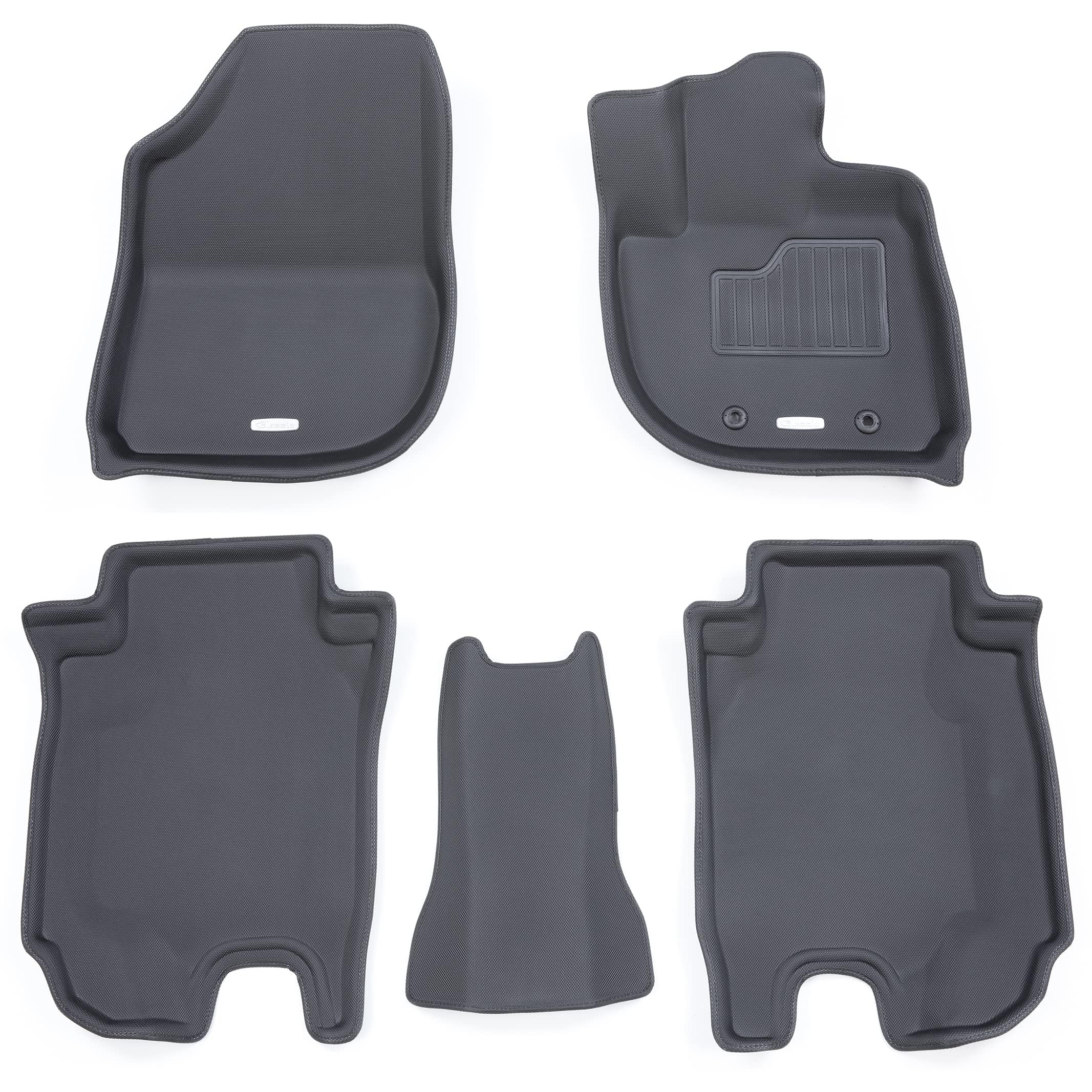 

Clazzio Floor Mat 3D Type Set for 1 Hybrid 2WD Vehicle NEW Rubber Type Black Vezel/Vezel (eHEV) RV3/RV5 R3/5~ EH-2012 [5EEHB2012K] чёрный
