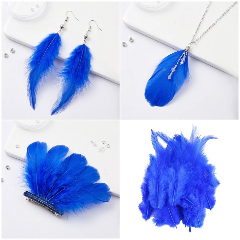 100PCS Stylish Plumage Trims For Enthusiasts Addition To Accessories And Festival Decoration
