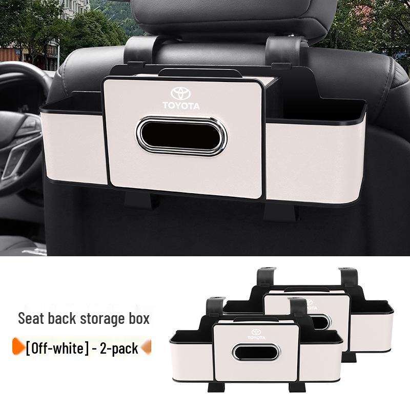 Fits Toyota Camry, RAV4, Corolla, and Levin seat storage, cup holders, and tissue boxes.