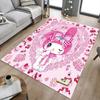 Pink Bunny Cakes Carpet For Playroom Bedroom Living Room Sofa Home Decorkids Game Area Rug Nonslip Floor Mat