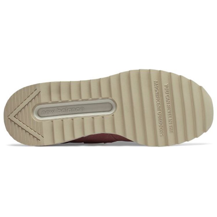 New Balance Nb 574 Round Toe Lace-Up Low-Top Casual Running Shoes Retro Pink Men Sneaker MS574NAP