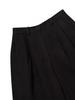 OLZEN Women'S Linen-Like Half Pants_Zlg2Ph2301Bk