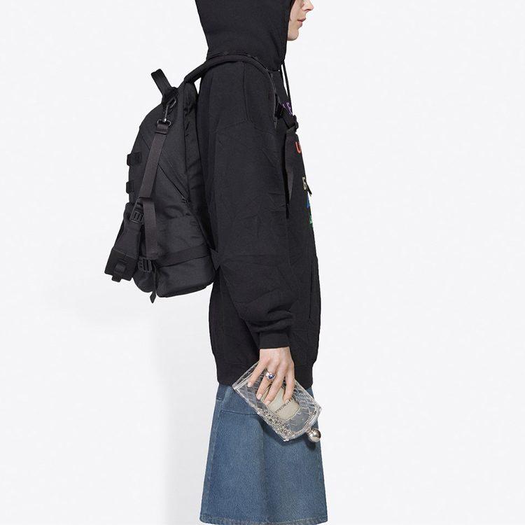 Balenciaga Sweatshirt Women's Black 578135TJVI62771