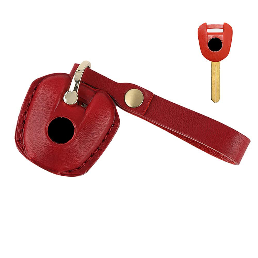 

SANRILY Motorcycle Key Case, Key Holder, Key Cover, Key Protection, Suitable for Honda CB650, compact червоний