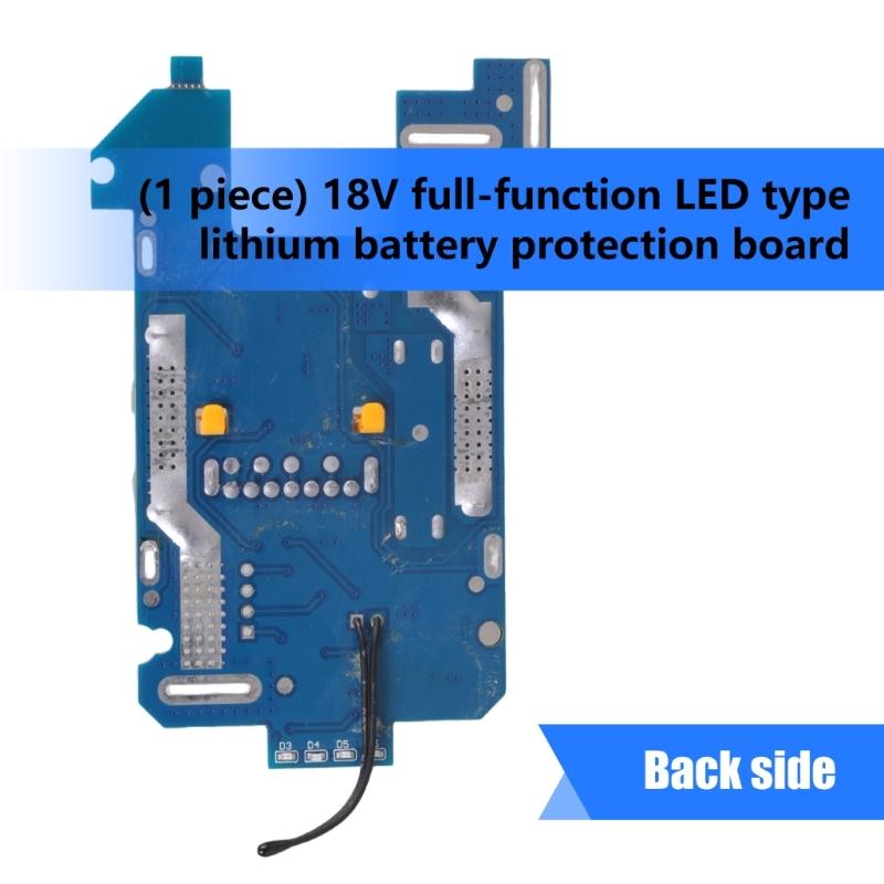 Advanced PCB Lithium Batteries Protections Board With Intelligent Current Management For BL1830 BL1850 BL1860 18V Power Tool