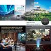Compact Mini Projector E60 Portable Wired Home Projector With Vibrant 720p Resolution