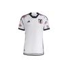 adidas 2022 Qatar World Cup Logo Print Short Sleeve Jersey, Player Edition, Japan Away Men Tops White HF1849
