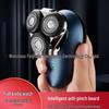 2025 Triple-Head USB Rechargeable Washable Shaver with Flip-Top & Large Capacity Battery