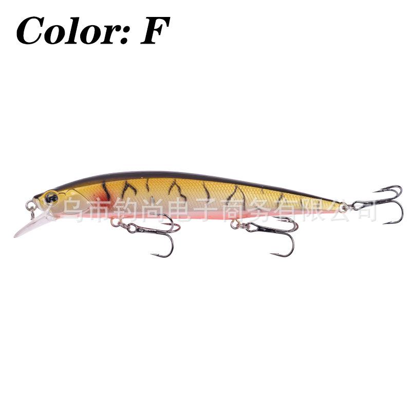 14cm/18.5g Realistic Sliding Weight Minnow Lure for Long Cast Aspius Fishing