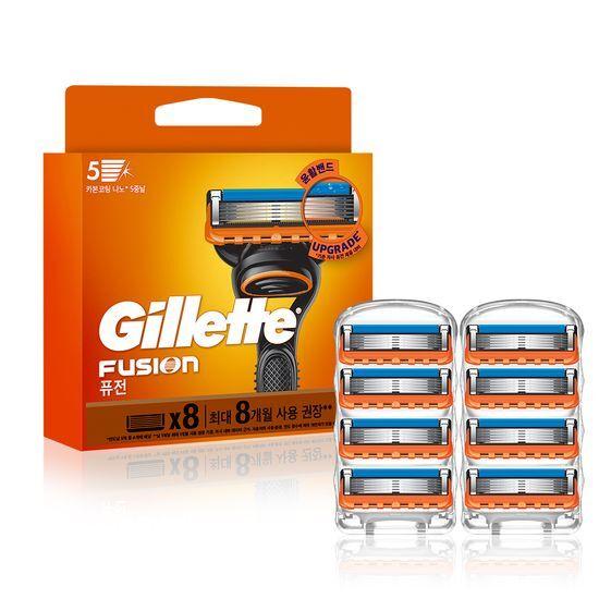 Gillette Fusion Manual Razor Blades (8-Pack)