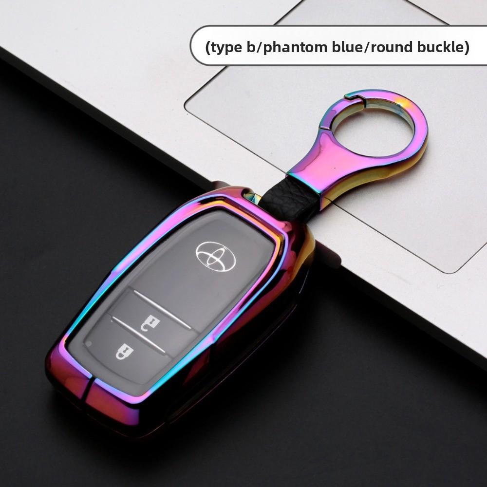 Premium Key Case for Toyota Camry RAV4 Corolla CHR Highlander Levin Keychain Holder