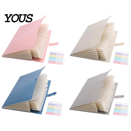 Heavy Duty Document Case Expanding File Folder, Waterproof PP A4 Letter Size Lightweight Office Folder Organizer, Portable Receipt Organizer