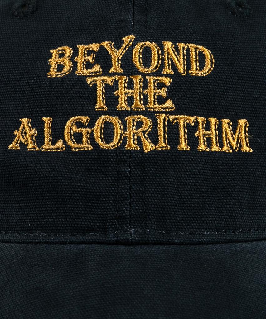 Wig Algorithm Canvas Ball Cap - Navy