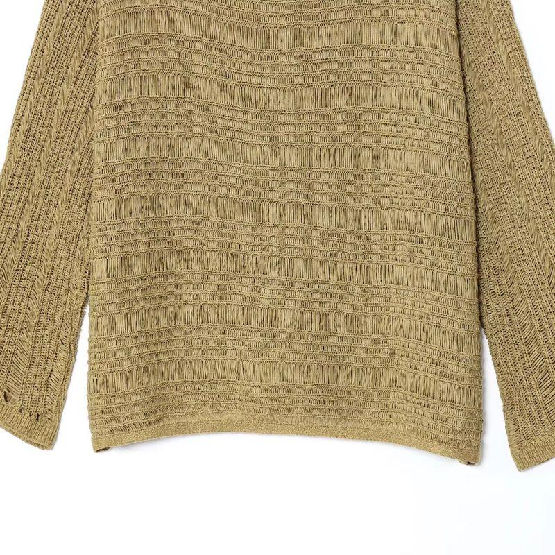Araltay New Arrival Fashion Style Women's Clothing Fashion All-Match Casual Minimalist Streamers Knitwear Tops 3646101