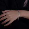 Trendy Multi-Layer Lace Braided Bead Chain Bracelet for Women