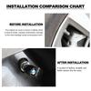 Car Tire Valve Cover With Keychain car Modified Accessories For BMW E60 E46 E39 E38 E90 E36 F30 E30 E31 E34 F10 F20 E87 E92 E91 E53 E70 X1 X5 X3 X6