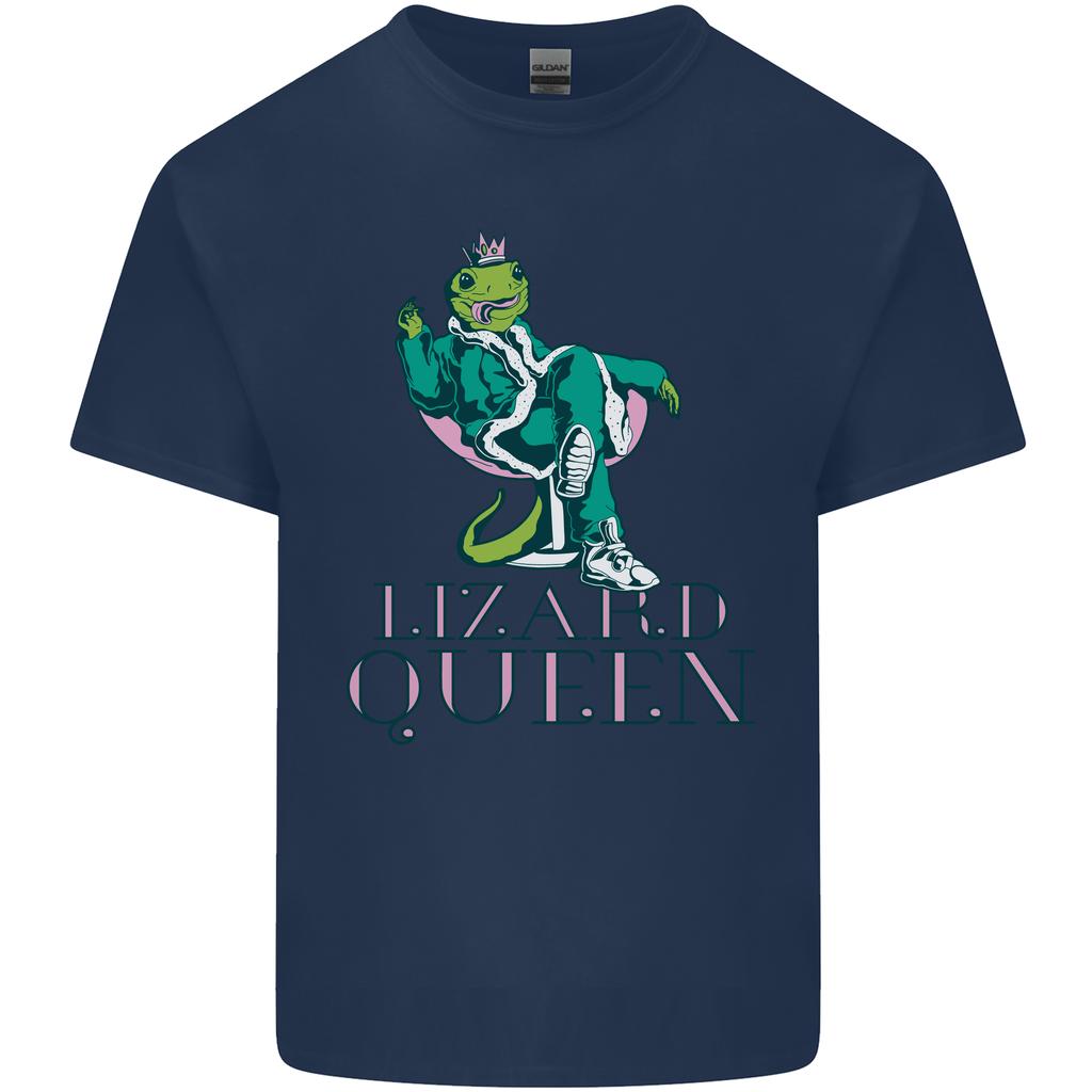 Lizard Queen Chameleon Bearded Dragon Unisexs Light Cotton TShirt