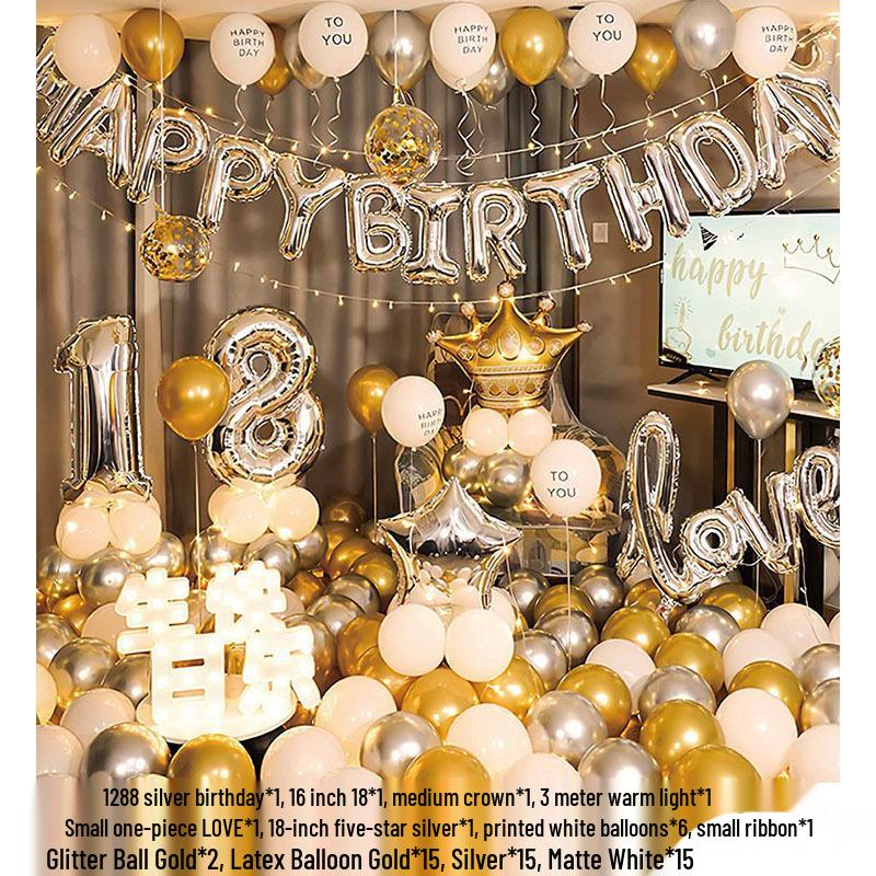 Geburtstagsdeko Ballon-Set für Kinder - Themen-Hintergrund mit Folienballons