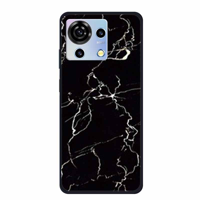 Phone Case For ZTE Blade V50 Vita Marble TPU Soft Silicone Cover for ZTE BladeV50 Vita V50Vita Cases Mica Painted Colorful Para