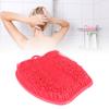 Shower Foot Scrubber Fruit Shape Anti Slip Suction Cup Soft Silicone Foot Washer for Bathing Bathroom Massage