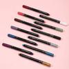 Waterproof Shimmer Eyeshadow Pen with Glitter and Pearlescent Finishes for Long Lasting Sparkly Eye Makeup