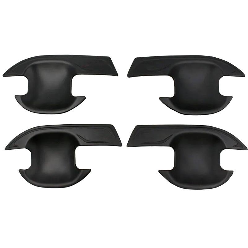 Door Handle Bowl Cover Trim  2024 2025 for Ford Ranger Plastic Chrome Matte Black Car Styling  Accessories