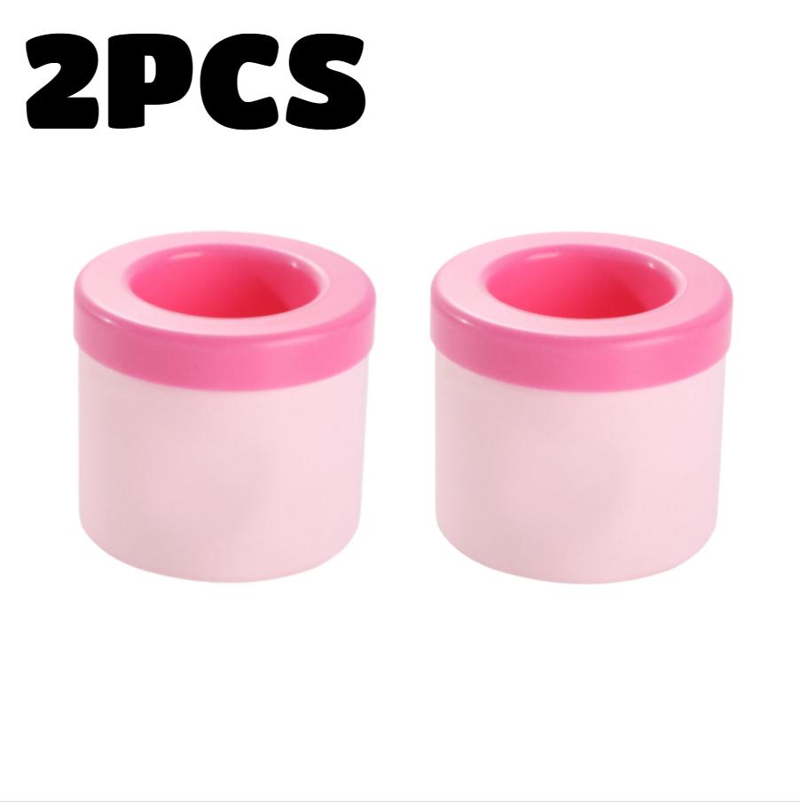 2pc Ice Bucket Silicone Round Cylinder Ice Cube Mold with Lid Ice Maker Summer Homemade DIY Creative Ice Cube Molds Quick Freez