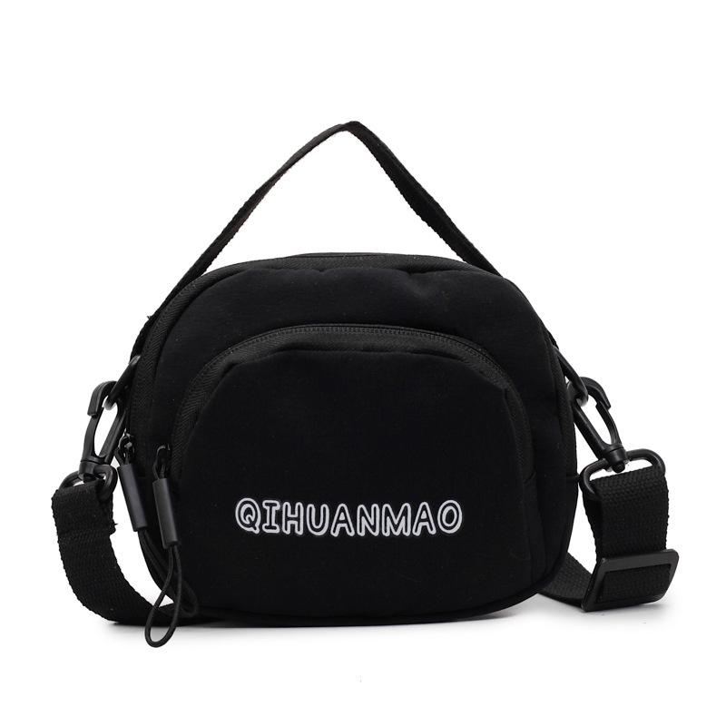 Summer New Women's Bag Canvas Bag Fashion Versatile Niche Shoulder Bag Girl Messenger Bag