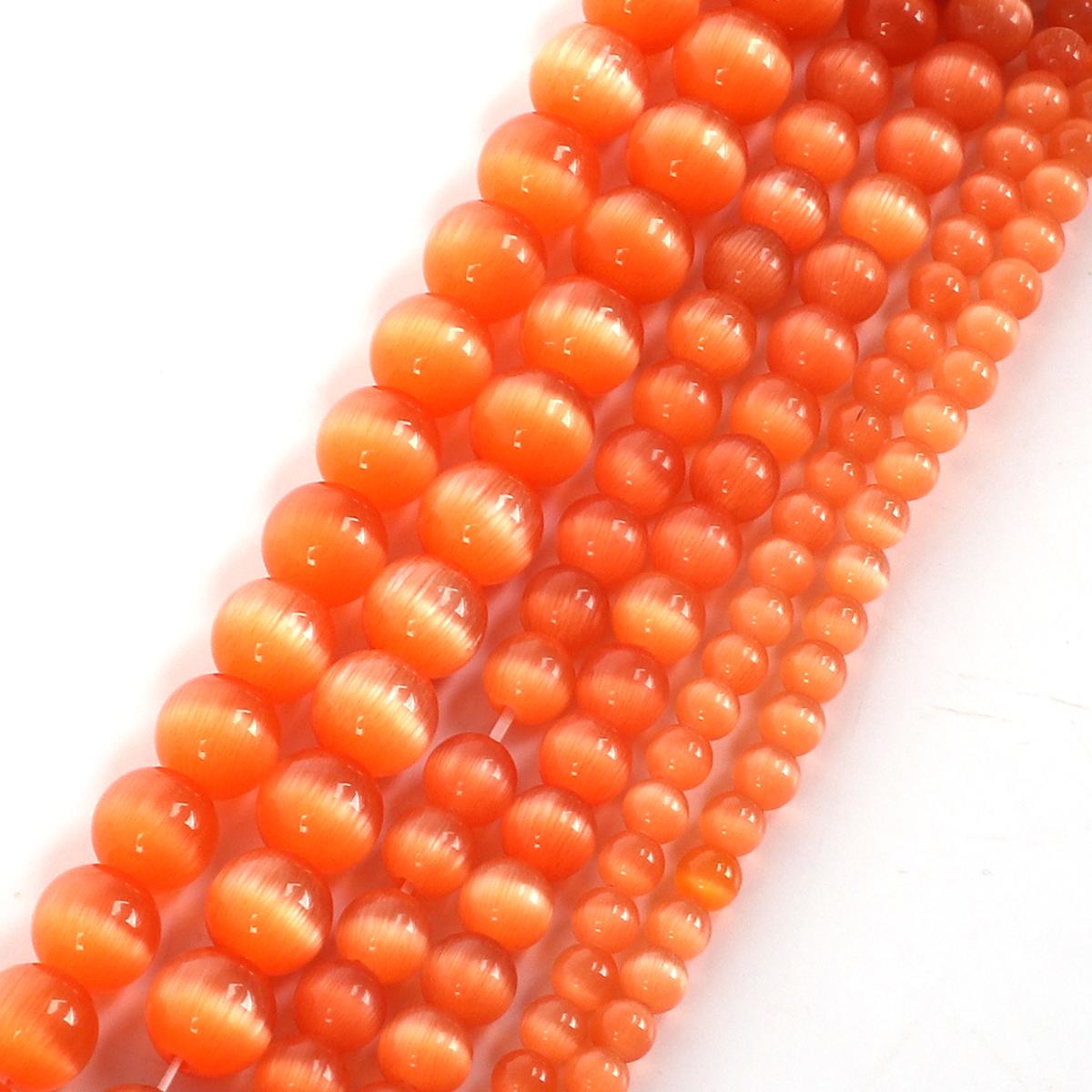 

4-12 мм натуральный камень опал кошачий глаз DIY свободные бусины для изготовления ювелирных изделий 6mm 10pcs