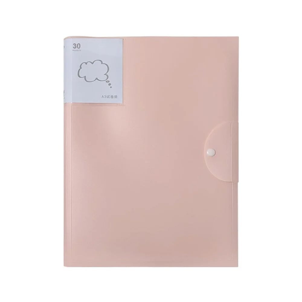 1Pcs Student Stationery A3 Paper File Folder Office Supplies Art Work Collection Organizer