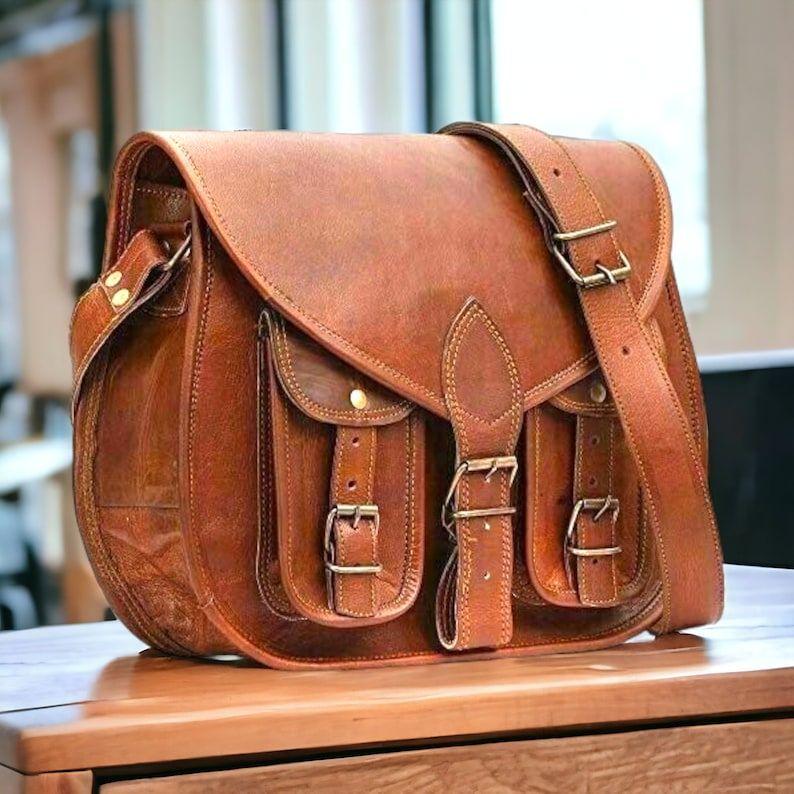 Henkeltasche Vintage Ledertaschen Damen Kaufe Damen Retro Vintage