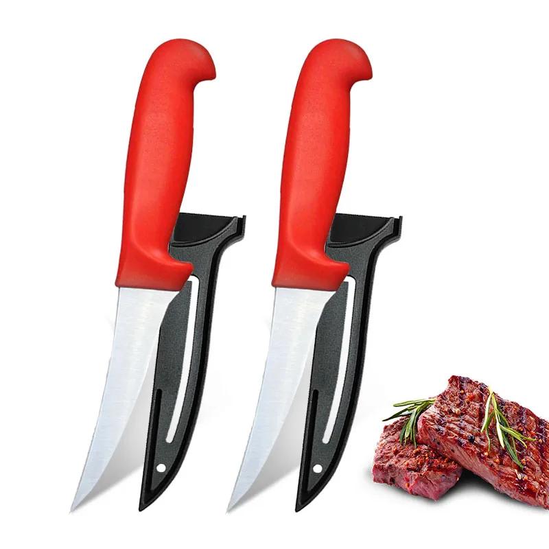 Professional Kitchen Knives Boning Fillet Knife Stainless Steel Butcher Meat and Poultry Cleaver Knife Multipurpose Fruit Knife