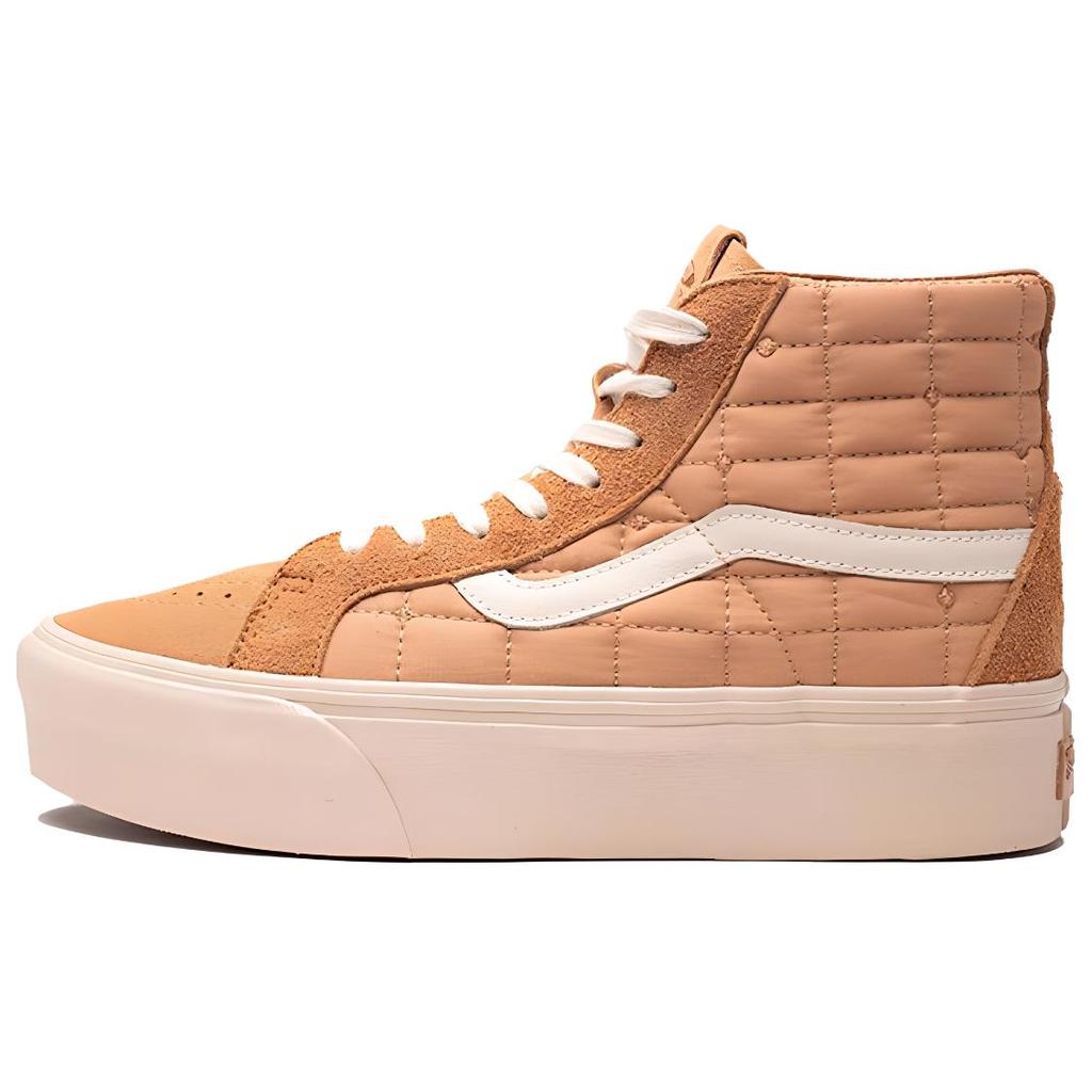Vans Joe Freshgoods x Sk8-Hi Reissue Platform LX Camel Unisex Sneakers Brown VN0007PWCAM