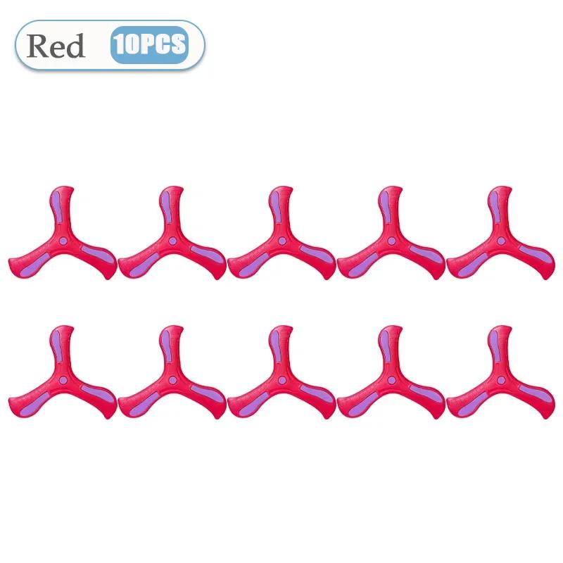 1-32PCS Tri-Blade Boomerang for Kids Outdoor Toys Safe Durable Flying Disc Family Fun Sport Game Parent-Child Interaction