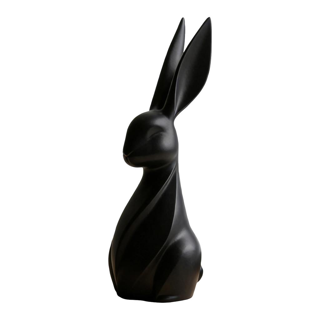 Easter Bunny Statue Ornament - Modern Minimalist Living Room Desktop Home Decor