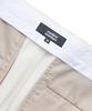 Musinsa Standard Lightweight Real Wide Hidden Banding Slacks [Cream]