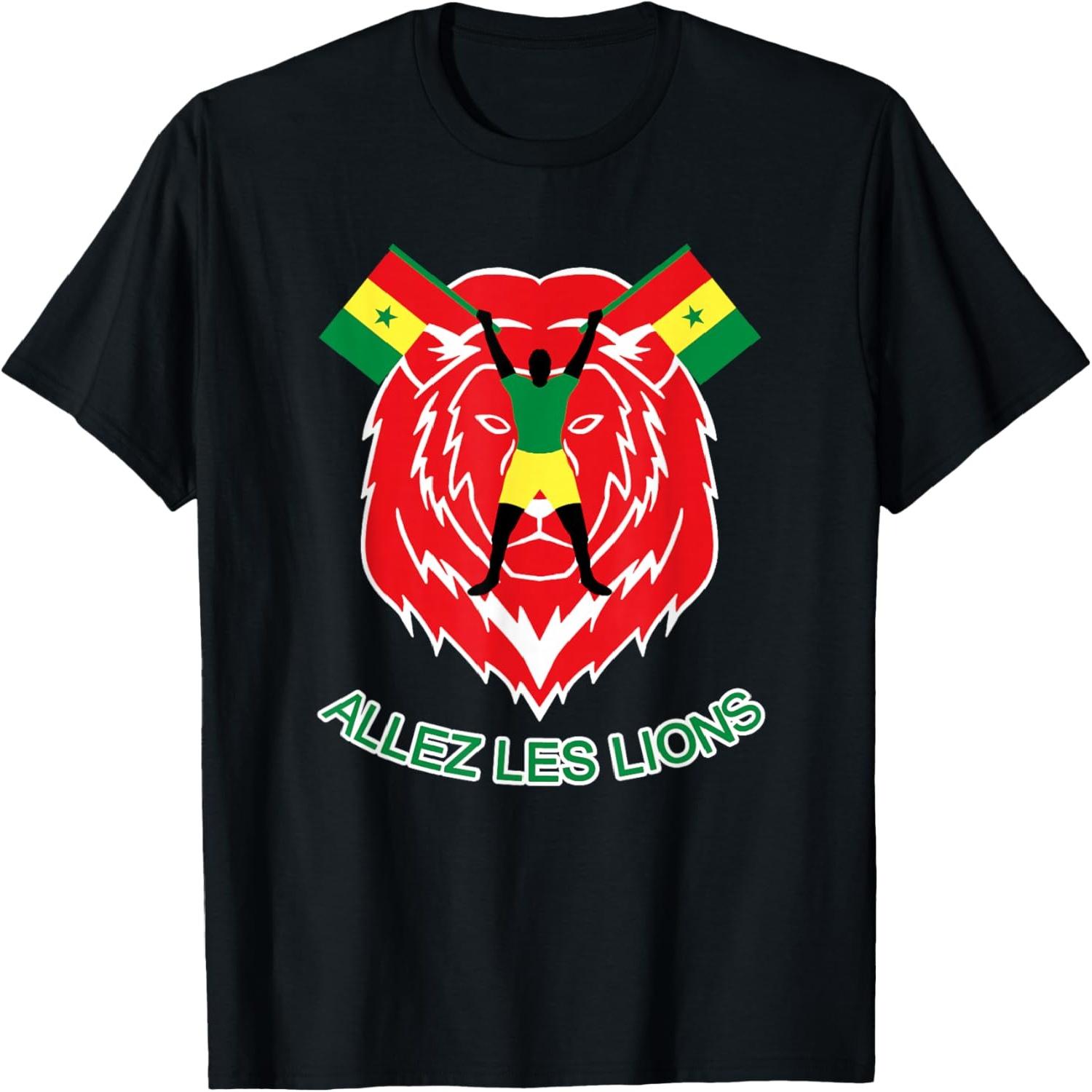 Senegal Pride Soccer _ Sport Senegalese Heritage & Culture T-Shirt S
