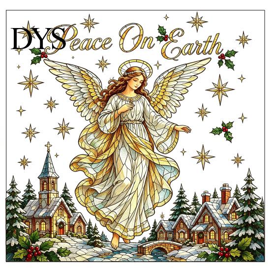 Home Decor Wall Stickers Christmas Window Clings, Removable PVC Decals, Snowy Festive Surface Adhesives Glass for Holiday Party And Store Decorations