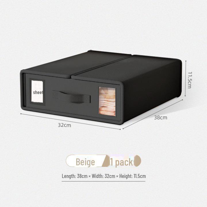 Oxford Cloth Bed Sheet and Clothing Storage Box Set