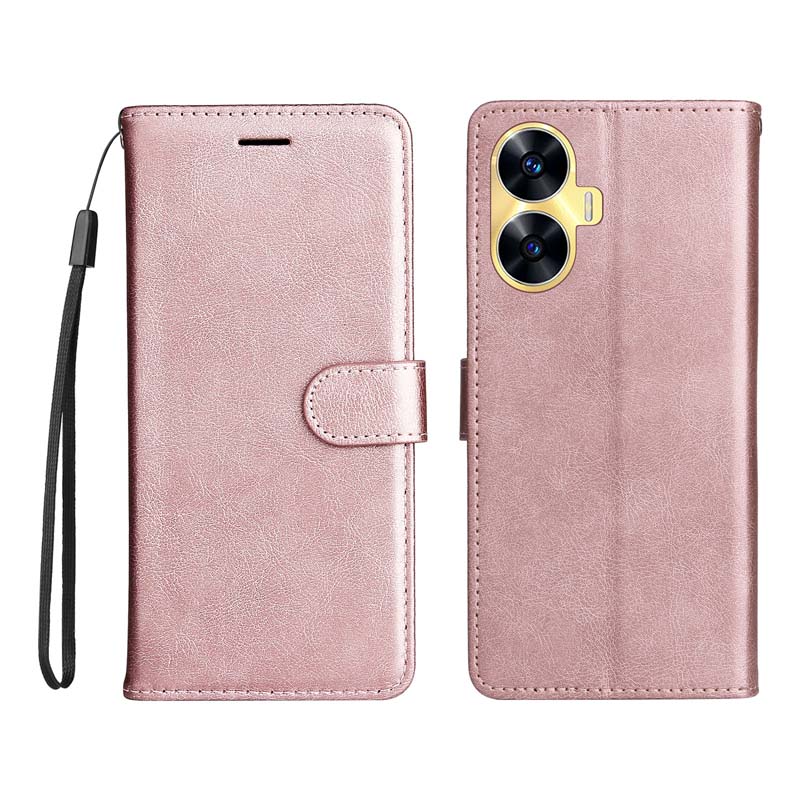 Wallet Case For Realme C67 C65 C63 C61 C55 C53 C51 C35 C33 C31 C30 4G C25 C21Y C20 C17 C15 C12 C11 C3 C2 GT 6 GT6 5G Phone Cover