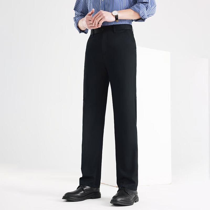 Men's Spring/Summer Business Casual Straight-Leg Pants FXLF9301
