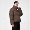 Tanboer Women's High Collar Goose Down Short Puffer Jacket TW236362