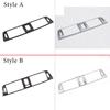 ABS Silver Bil Mittkonsol Luftkonditioneringsuttag Ram Skydd Dekorationsdekal För BMW 3 4 Serie F30 F31 F32 F33 F34 GT 2013-2019