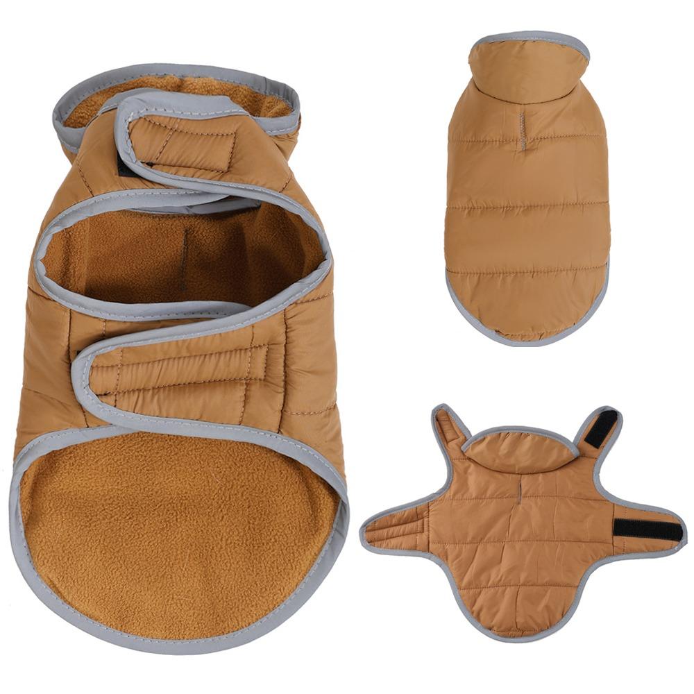 Reversible Warm Coat Windproof Jacket Fashion Puppy Cat Clothes Pet Supplies